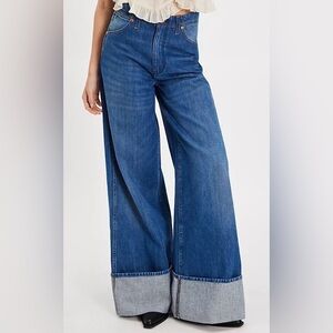 Wrangler Dark Blue Flare Jeans